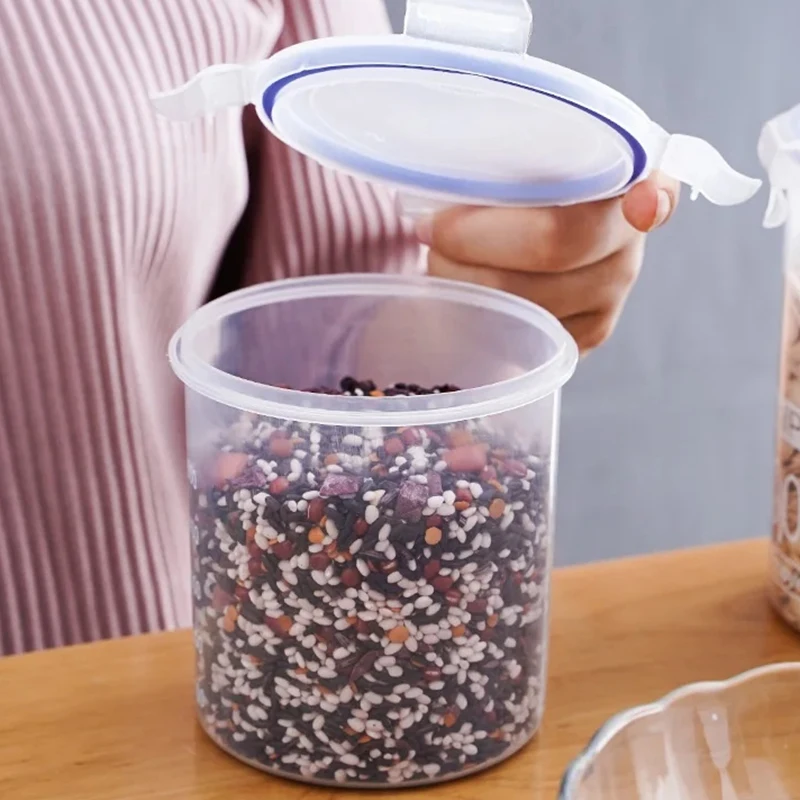 1/4PCS Sealed Jars With Scale  - đánh giá và giá Meal Prep Jar