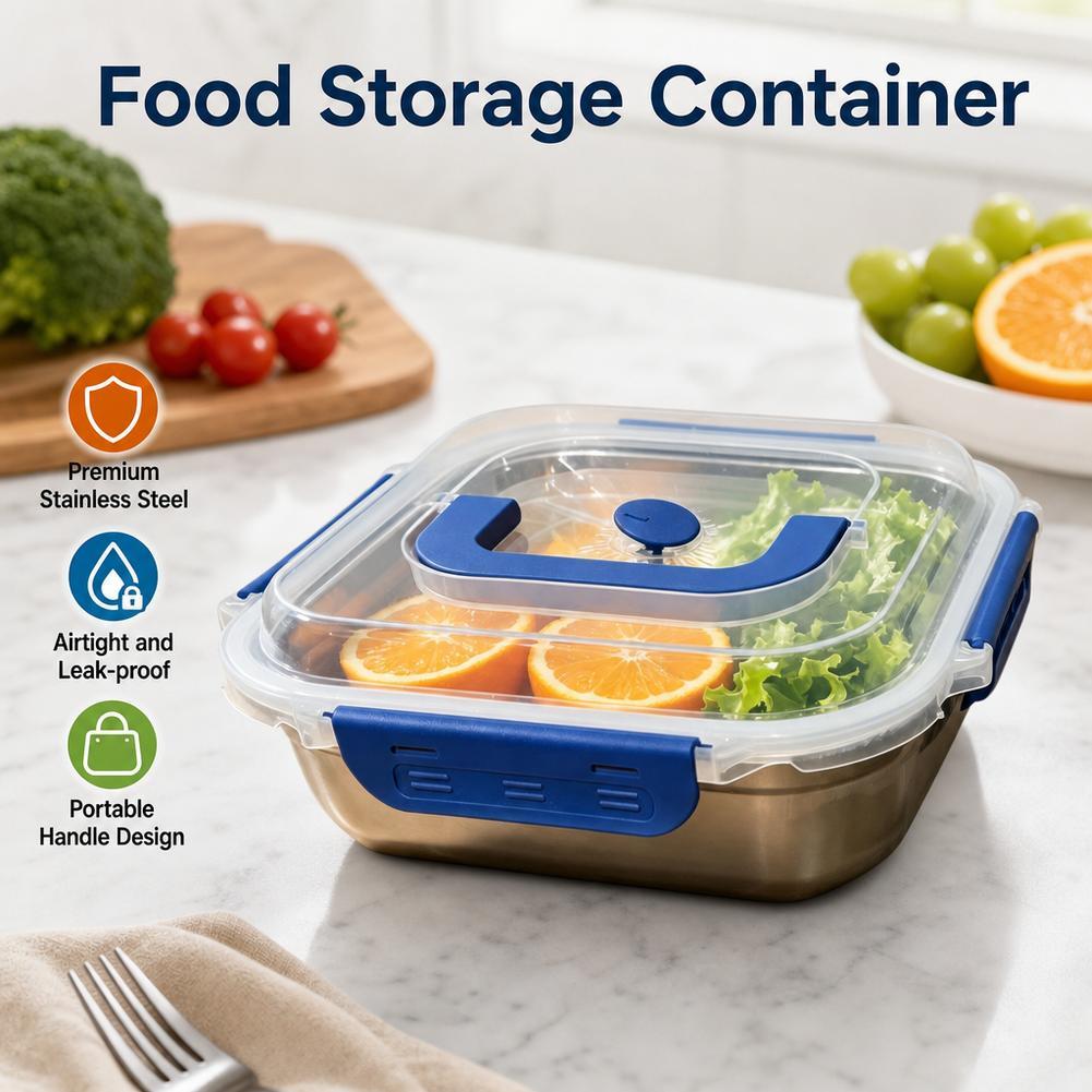 Stainless Steel Food Storage C - đánh giá và giá Meal Prep Jars With Lids