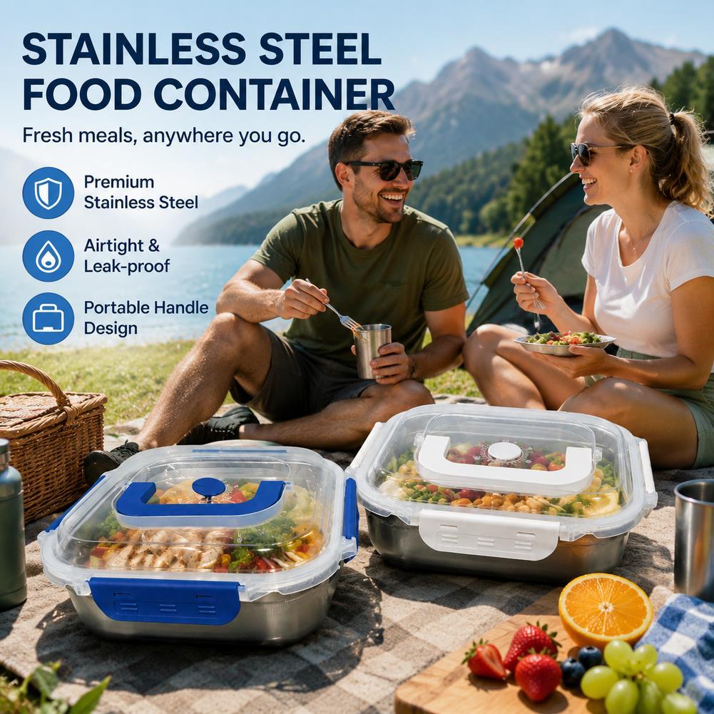 Stainless Steel Food Storage C - đánh giá và giá Meal Prep Jars With Lids